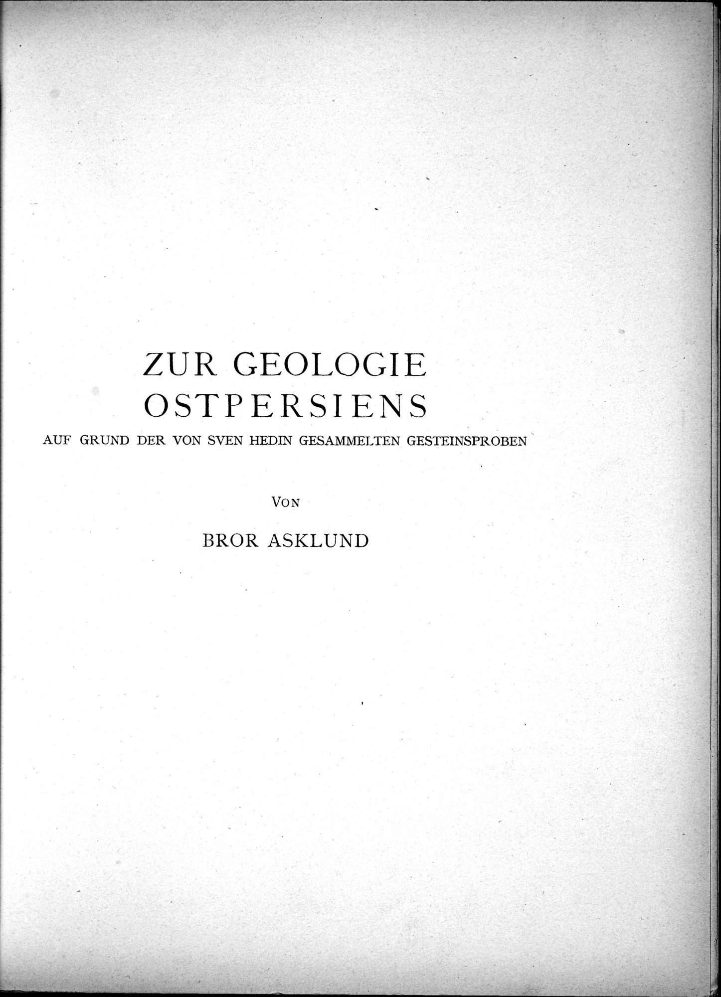 Eine Routenaufnahme durch Ostpersien : vol.2 / 451 ページ（白黒高解像度画像）