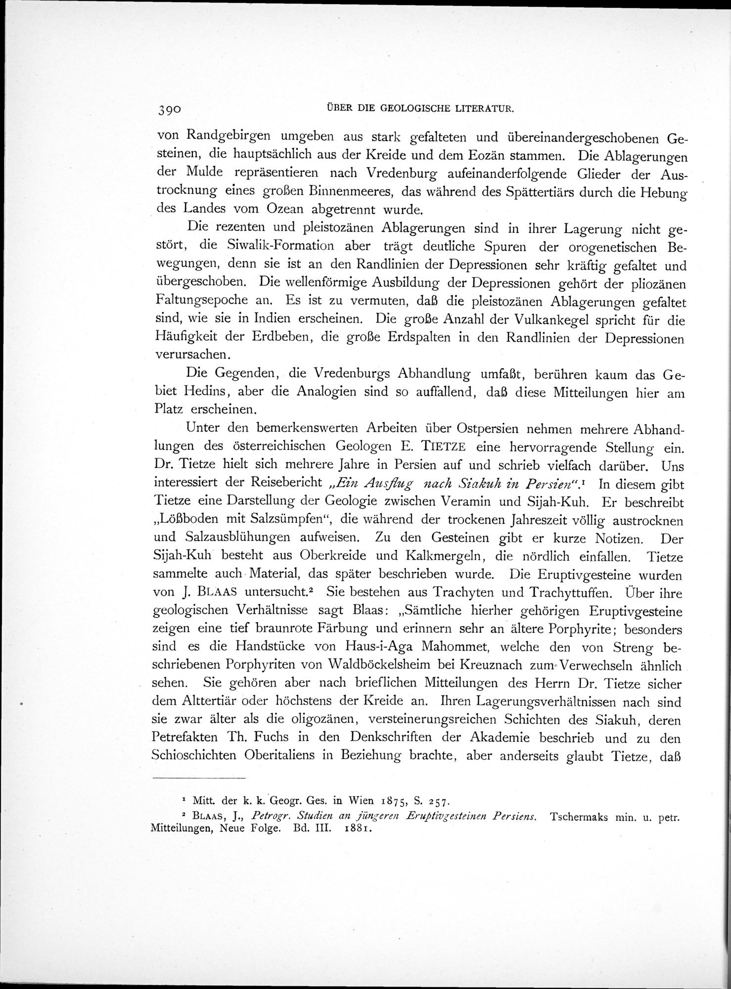 Eine Routenaufnahme durch Ostpersien : vol.2 / 460 ページ（白黒高解像度画像）