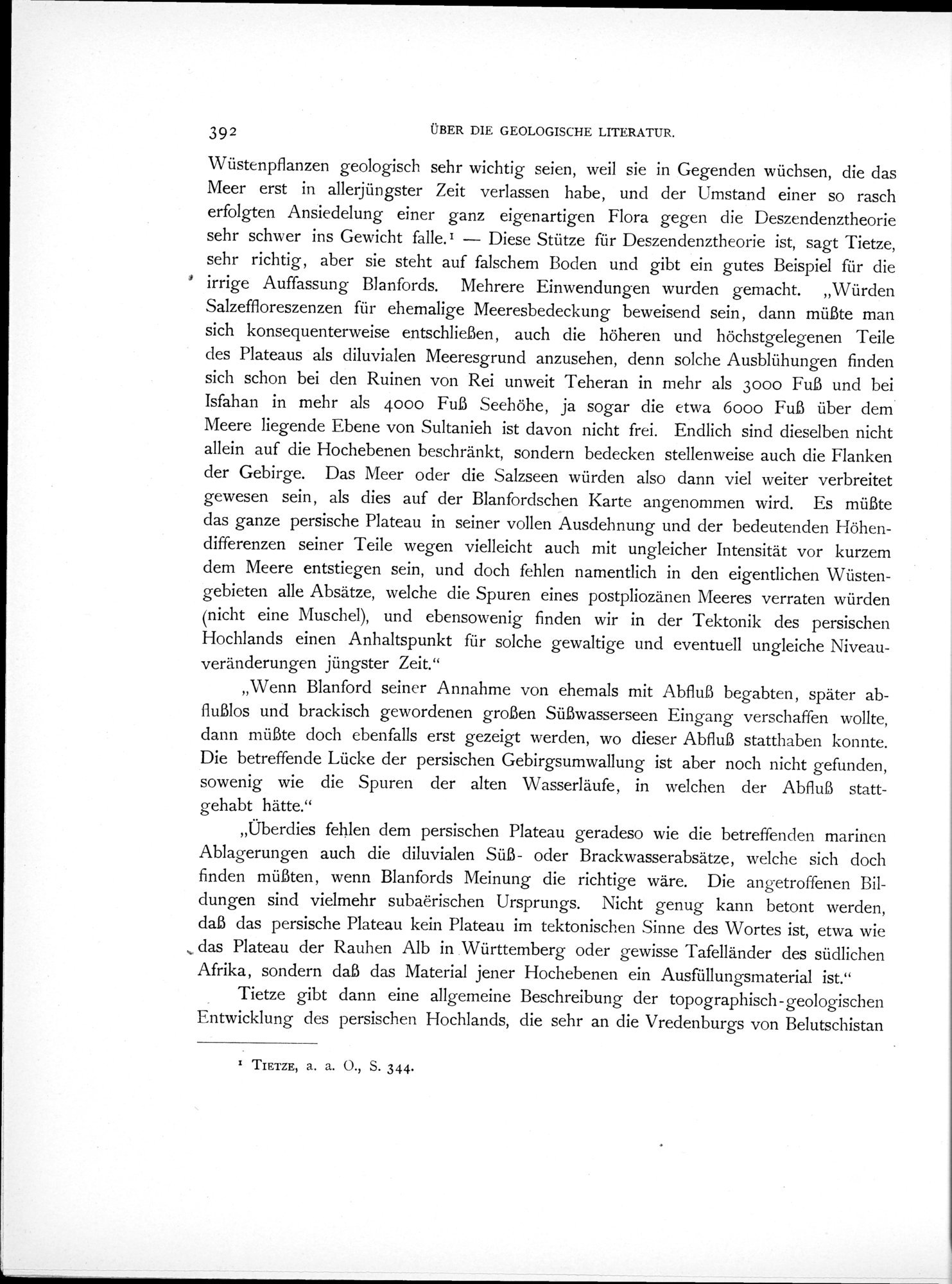 Eine Routenaufnahme durch Ostpersien : vol.2 / 462 ページ（白黒高解像度画像）