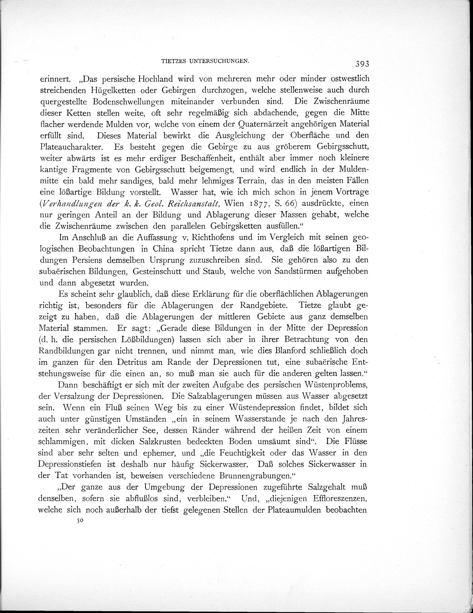 Eine Routenaufnahme durch Ostpersien : vol.2 / 463 ページ（白黒高解像度画像）