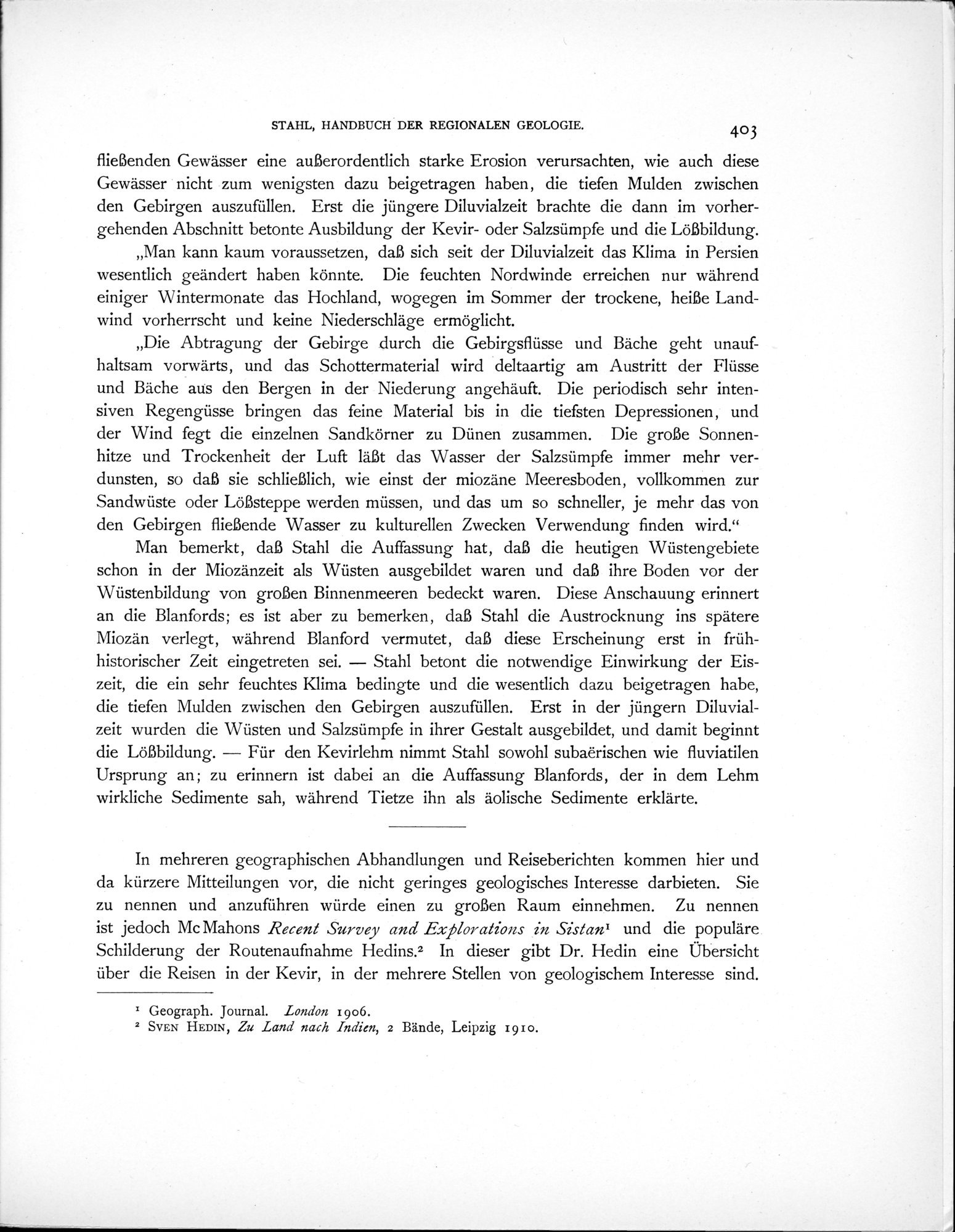 Eine Routenaufnahme durch Ostpersien : vol.2 / 473 ページ（白黒高解像度画像）