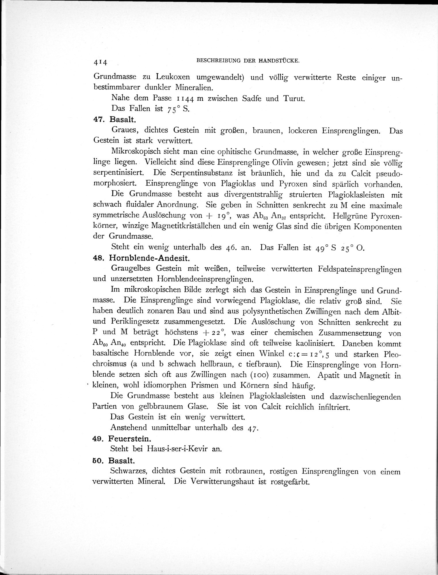Eine Routenaufnahme durch Ostpersien : vol.2 / 496 ページ（白黒高解像度画像）