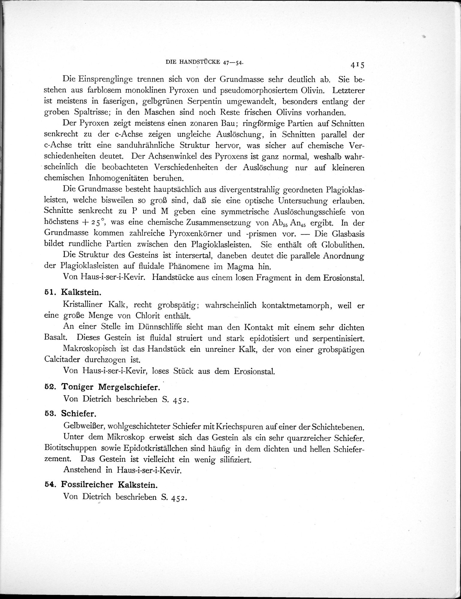 Eine Routenaufnahme durch Ostpersien : vol.2 / 497 ページ（白黒高解像度画像）