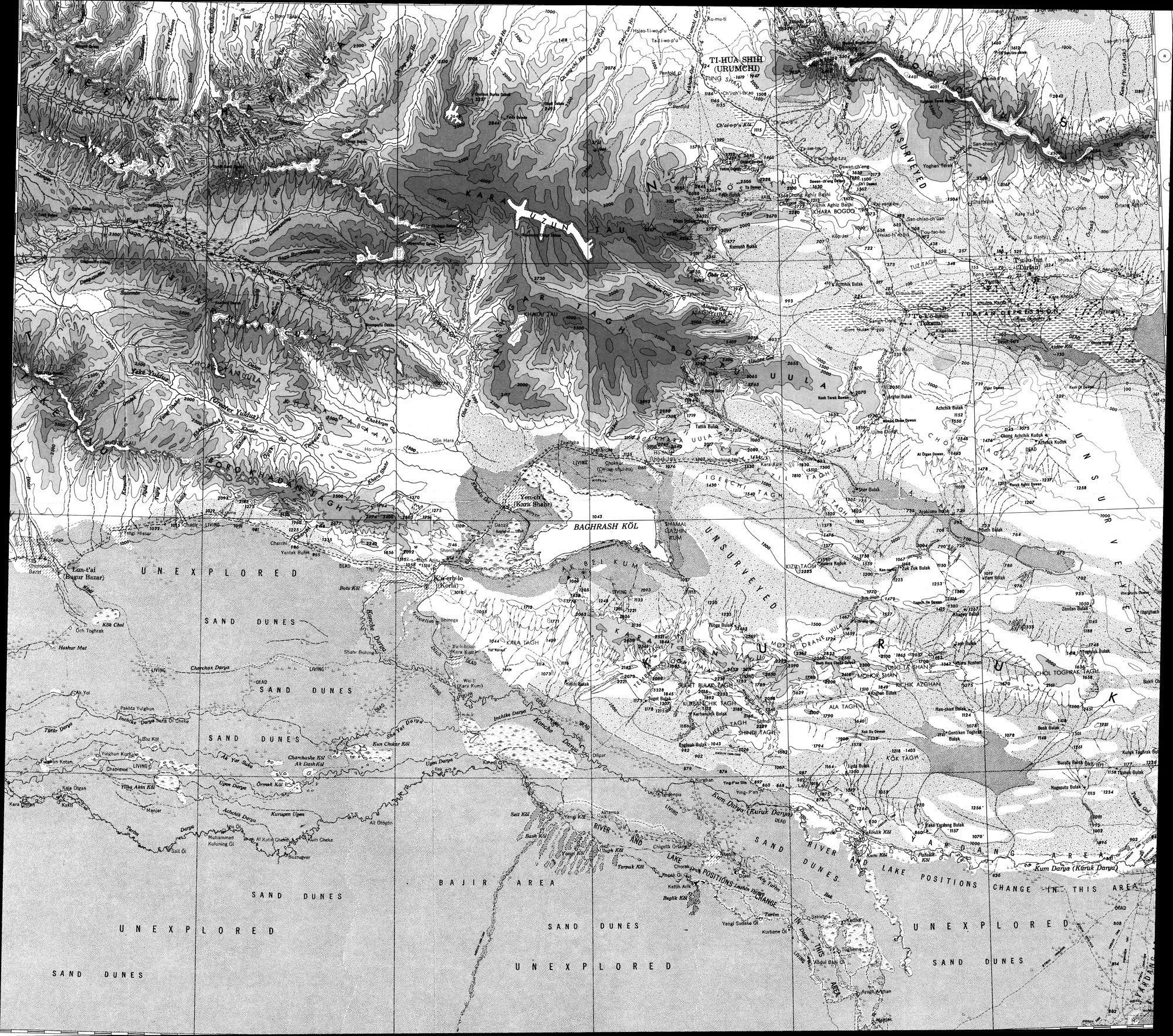 Central Asia Atlas : vol.1 / 14 ページ（白黒高解像度画像）