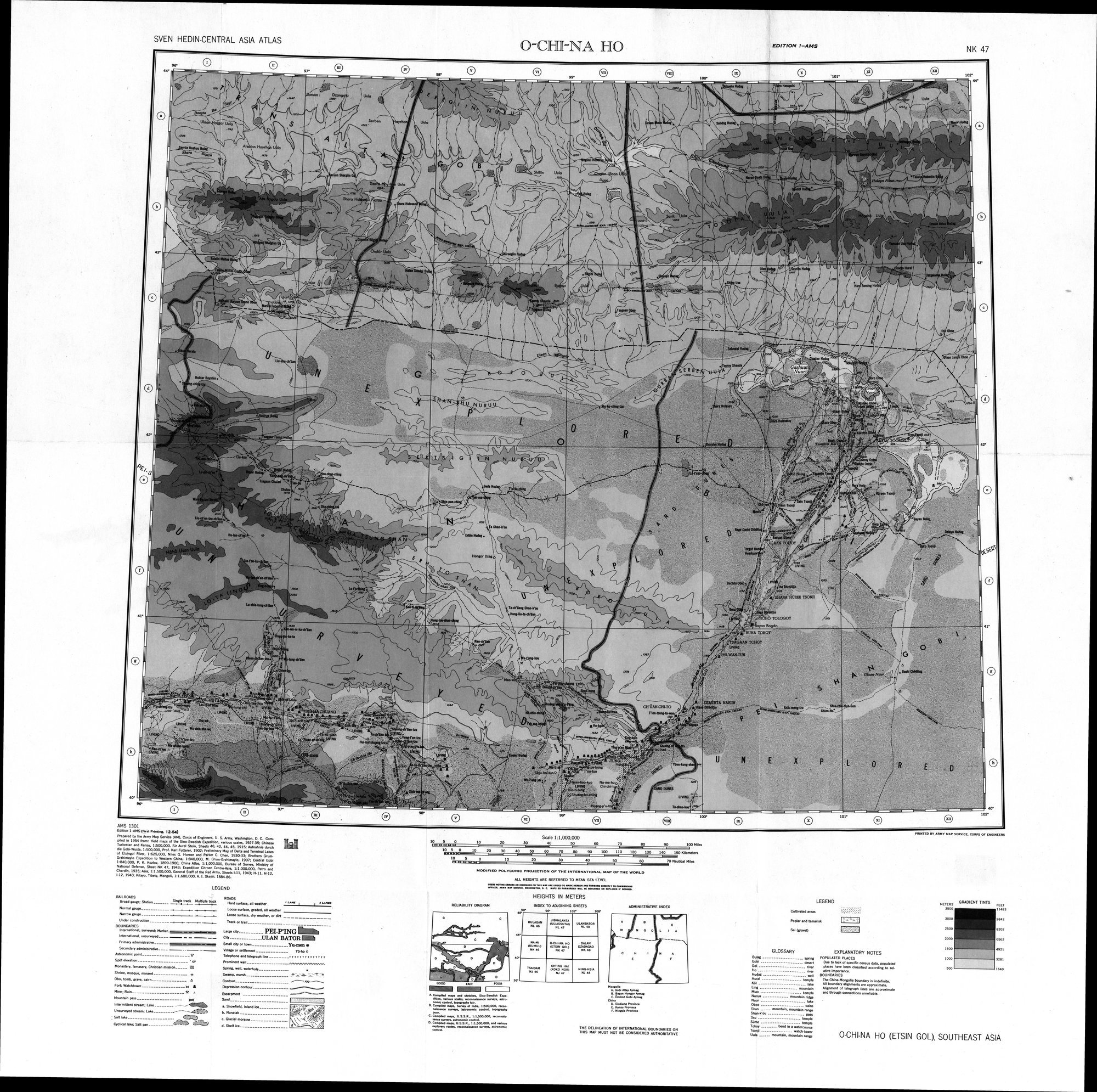 Central Asia Atlas : vol.1 / 16 ページ（白黒高解像度画像）