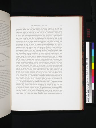 Scientific Results of a Journey in Central Asia, 1899-1902 : vol.1 : Page 537