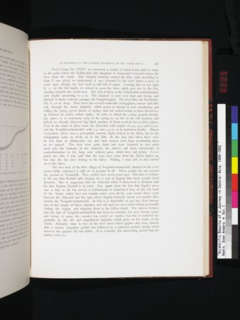 Scientific Results of a Journey in Central Asia, 1899-1902 : vol.1 : Page 605