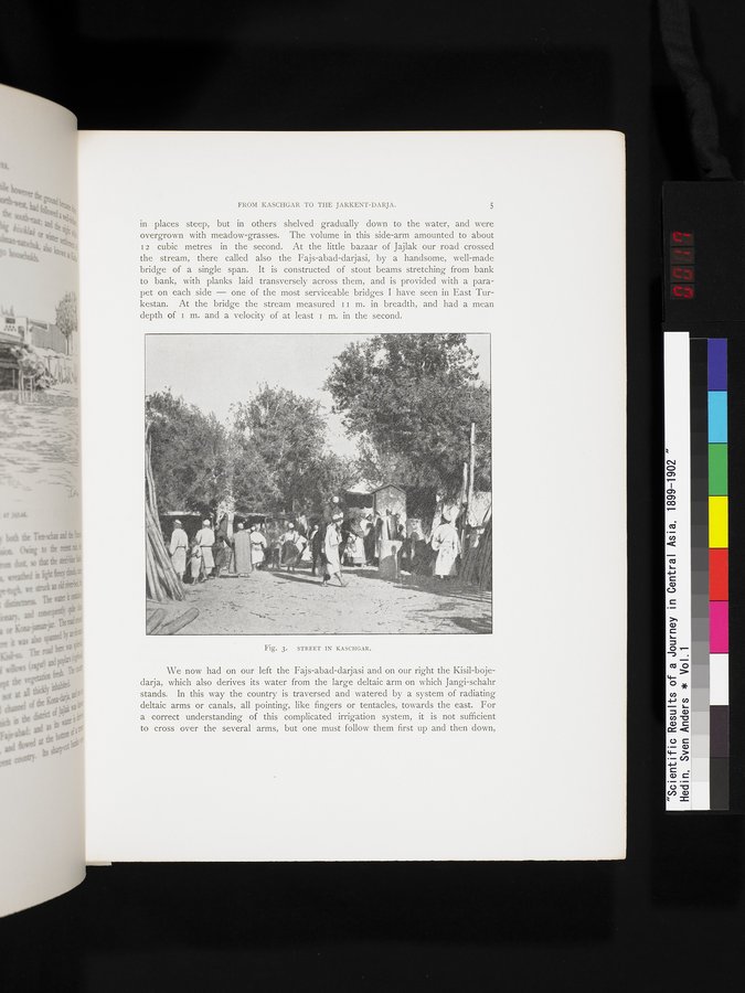 Scientific Results of a Journey in Central Asia, 1899-1902 : vol.1 / 17 ページ（カラー画像）