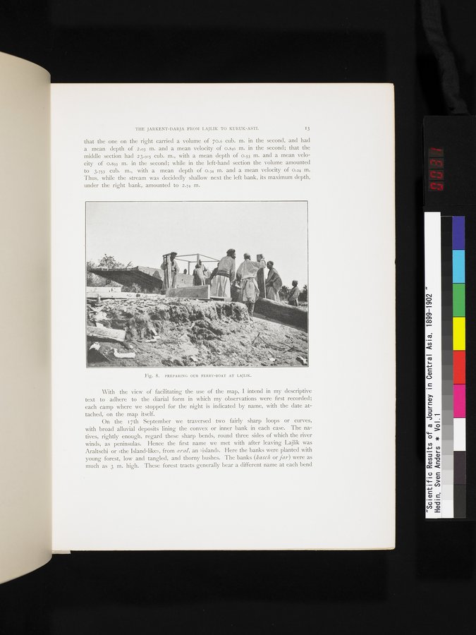 Scientific Results of a Journey in Central Asia, 1899-1902 : vol.1 / 31 ページ（カラー画像）