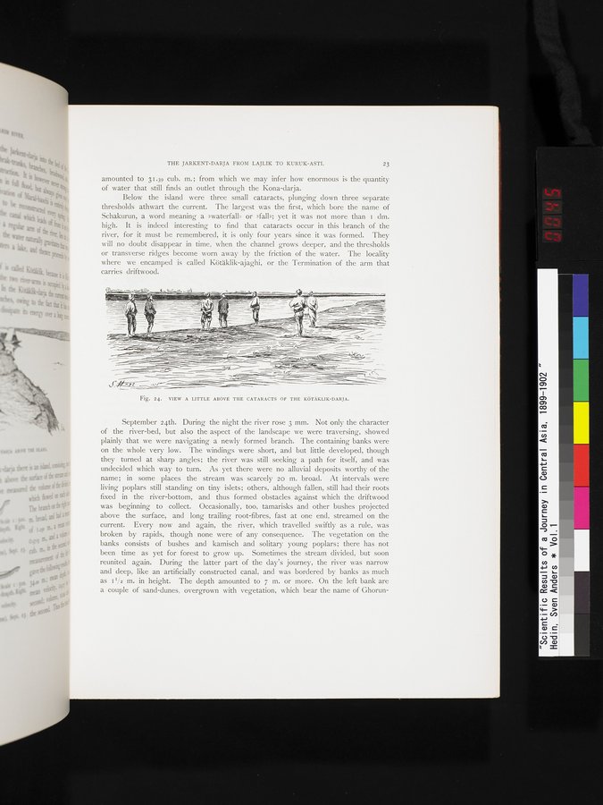 Scientific Results of a Journey in Central Asia, 1899-1902 : vol.1 / 45 ページ（カラー画像）