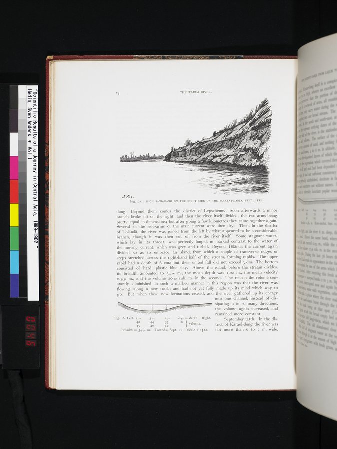 Scientific Results of a Journey in Central Asia, 1899-1902 : vol.1 / 46 ページ（カラー画像）