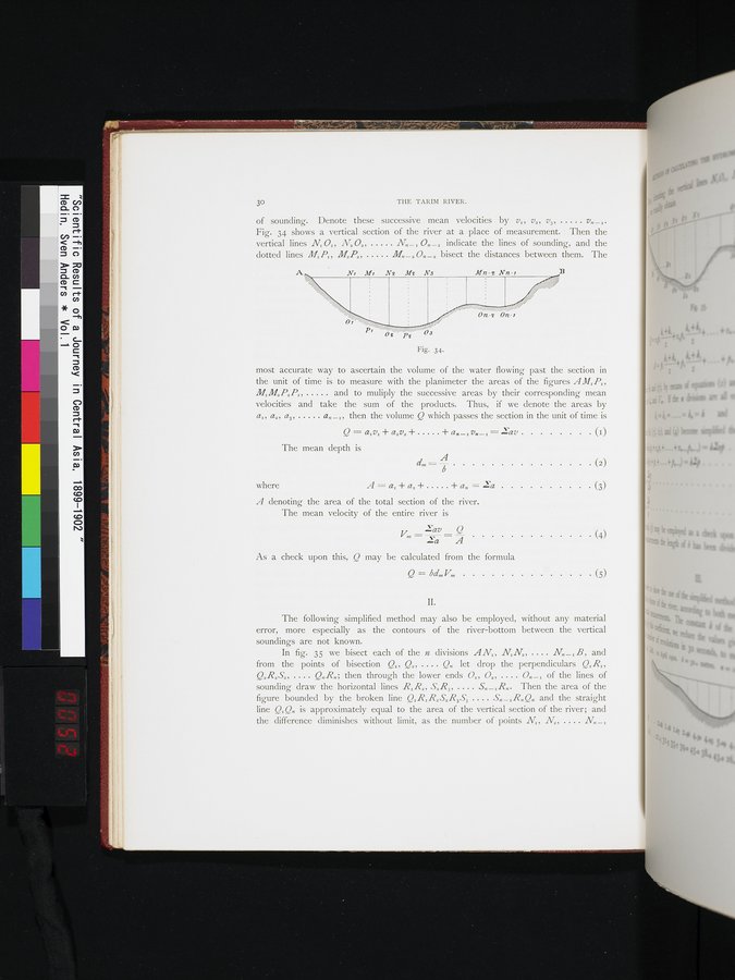 Scientific Results of a Journey in Central Asia, 1899-1902 : vol.1 / Page 52 (Color Image)