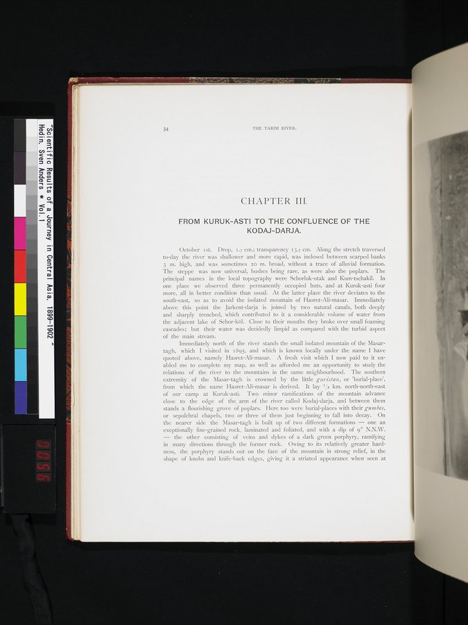 Scientific Results of a Journey in Central Asia, 1899-1902 : vol.1 / 56 ページ（カラー画像）