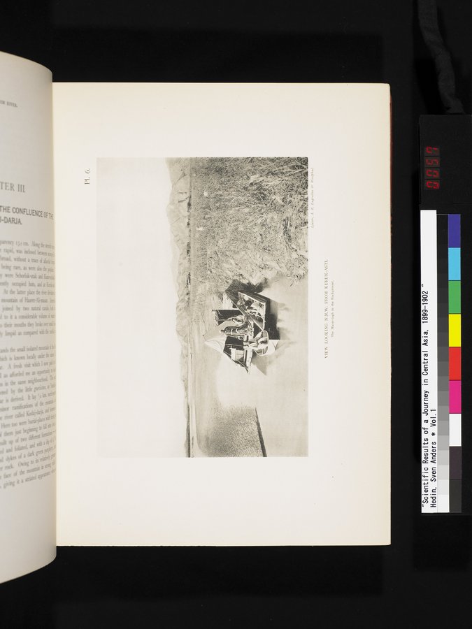 Scientific Results of a Journey in Central Asia, 1899-1902 : vol.1 / 57 ページ（カラー画像）