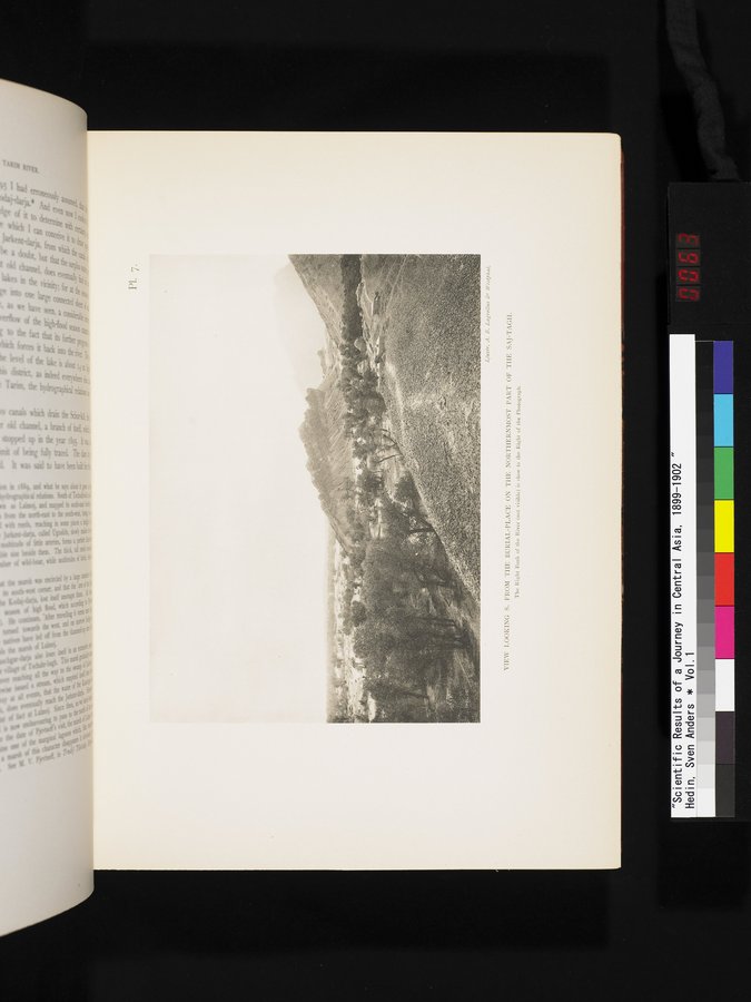 Scientific Results of a Journey in Central Asia, 1899-1902 : vol.1 / 63 ページ（カラー画像）