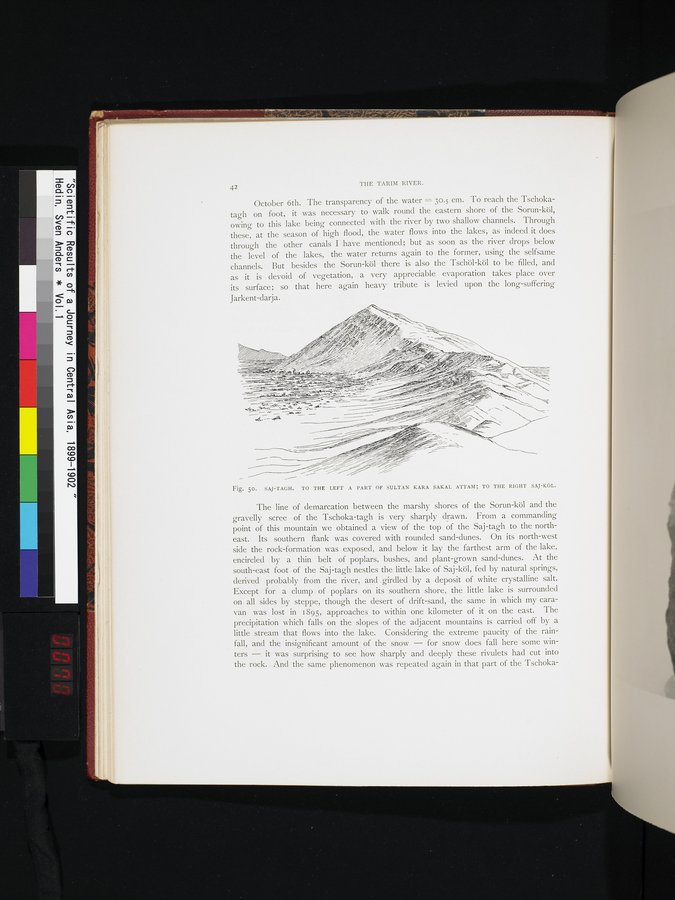 Scientific Results of a Journey in Central Asia, 1899-1902 : vol.1 / 70 ページ（カラー画像）