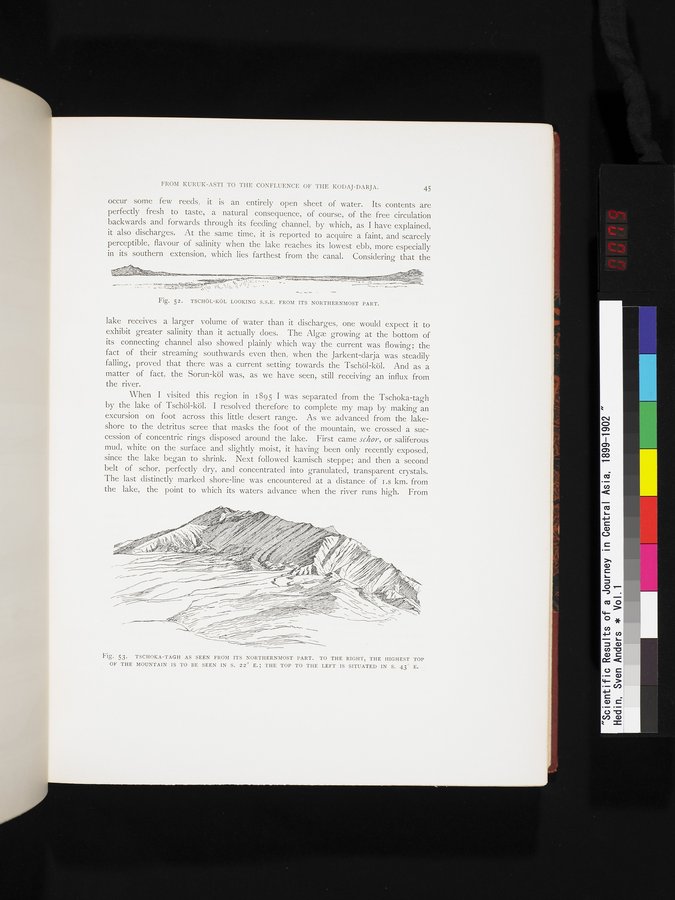Scientific Results of a Journey in Central Asia, 1899-1902 : vol.1 / 79 ページ（カラー画像）