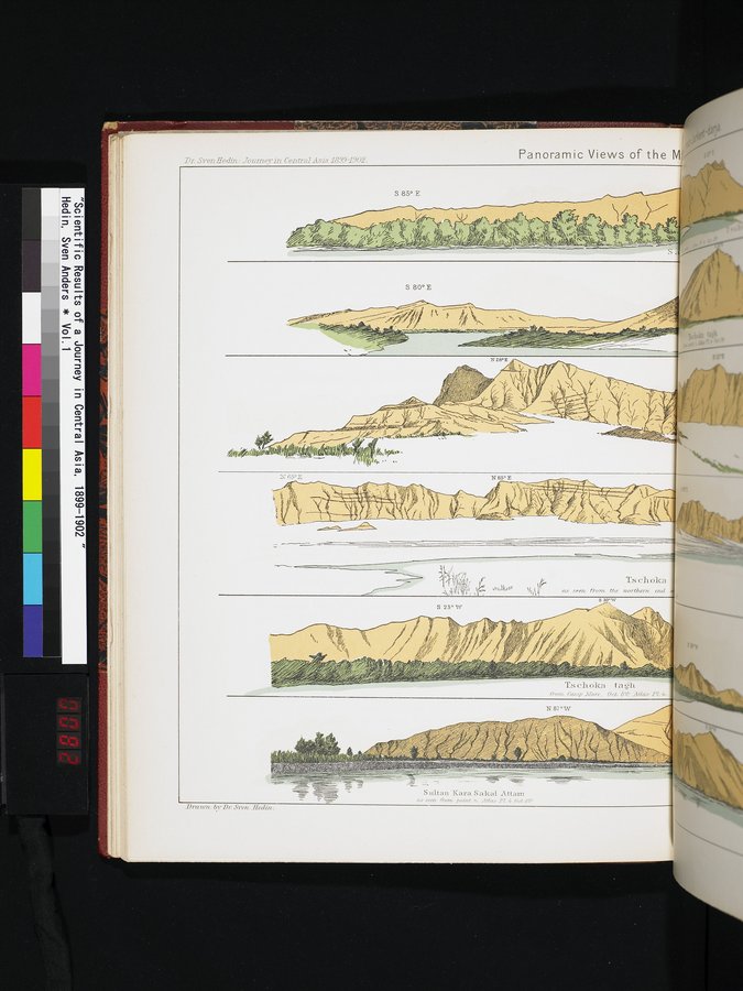 Scientific Results of a Journey in Central Asia, 1899-1902 : vol.1 / 82 ページ（カラー画像）