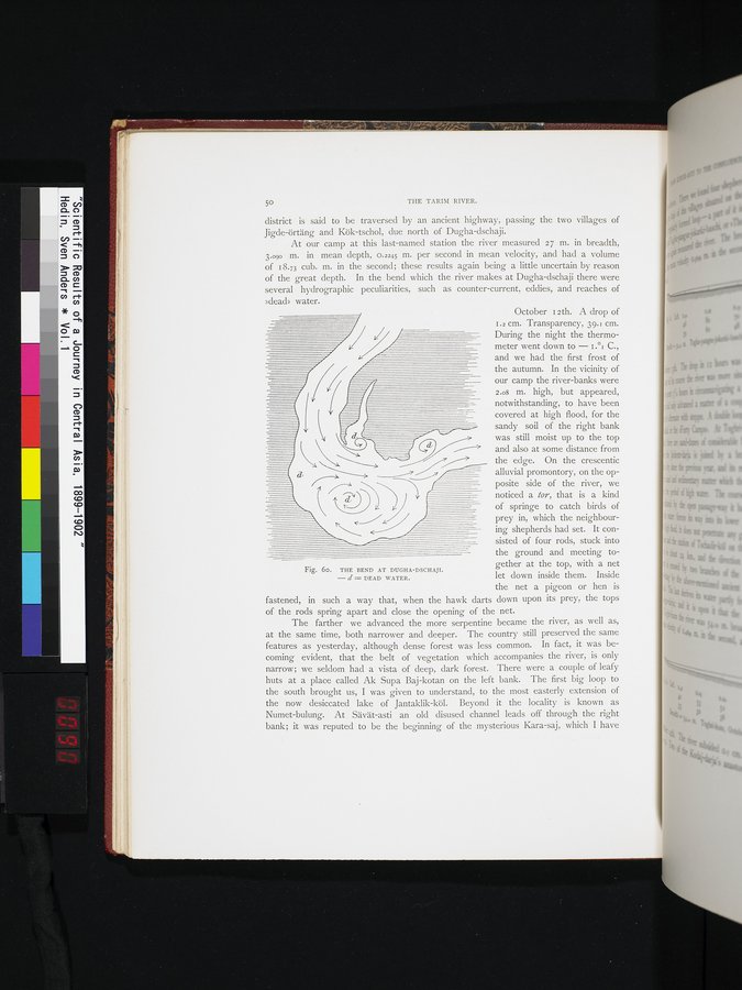 Scientific Results of a Journey in Central Asia, 1899-1902 : vol.1 / 90 ページ（カラー画像）