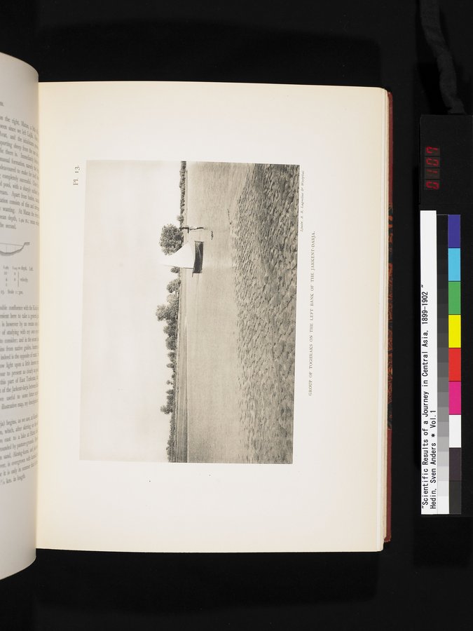 Scientific Results of a Journey in Central Asia, 1899-1902 : vol.1 / 107 ページ（カラー画像）