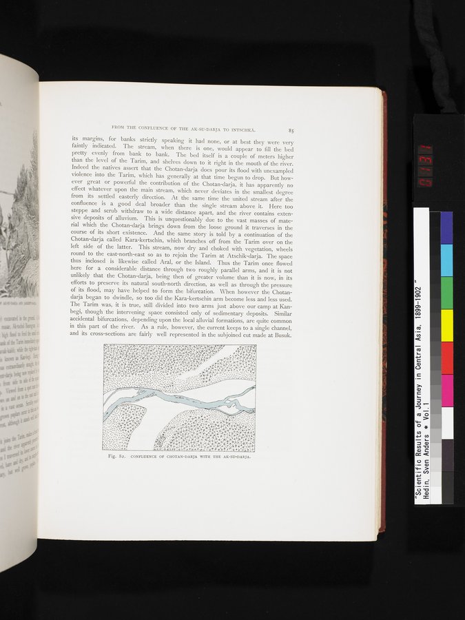 Scientific Results of a Journey in Central Asia, 1899-1902 : vol.1 / 131 ページ（カラー画像）