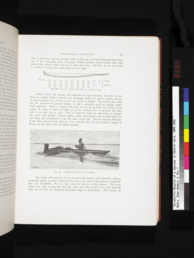 Scientific Results of a Journey in Central Asia, 1899-1902 : vol.1 / 151 ページ（カラー画像）