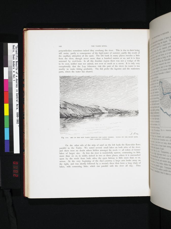 Scientific Results of a Journey in Central Asia, 1899-1902 : vol.1 / 182 ページ（カラー画像）