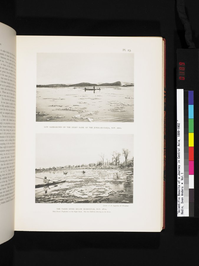 Scientific Results of a Journey in Central Asia, 1899-1902 : vol.1 / 189 ページ（カラー画像）