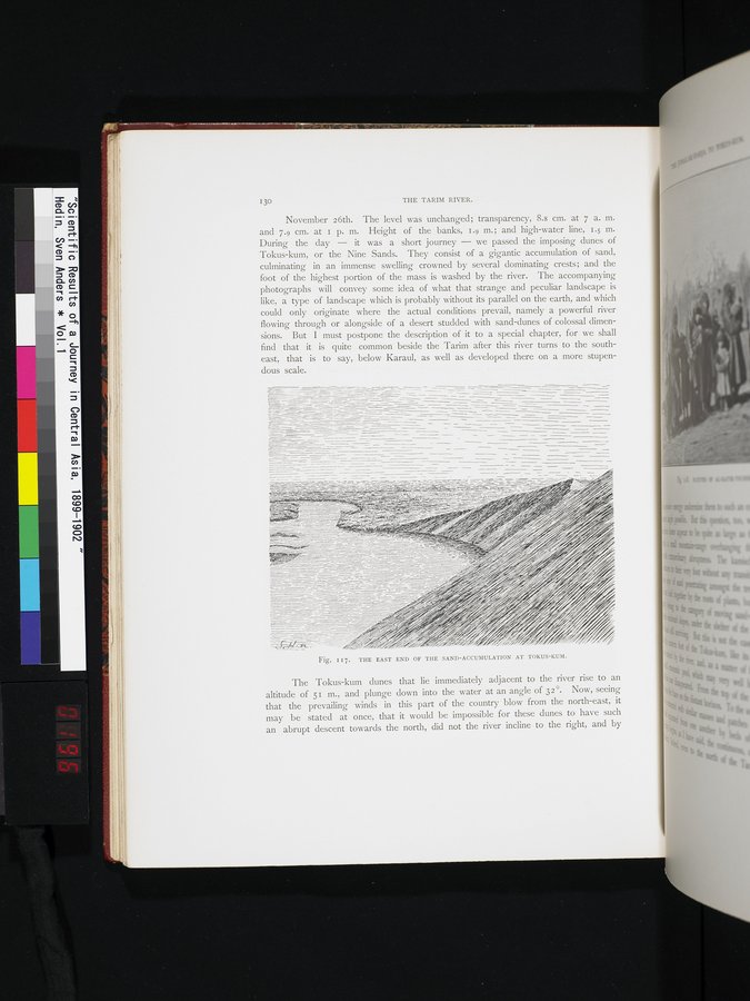 Scientific Results of a Journey in Central Asia, 1899-1902 : vol.1 / 196 ページ（カラー画像）