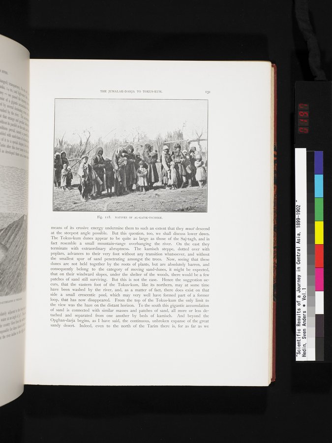 Scientific Results of a Journey in Central Asia, 1899-1902 : vol.1 / 197 ページ（カラー画像）