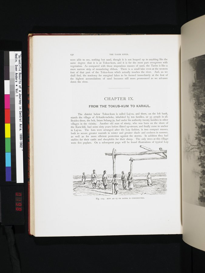 Scientific Results of a Journey in Central Asia, 1899-1902 : vol.1 / 198 ページ（カラー画像）