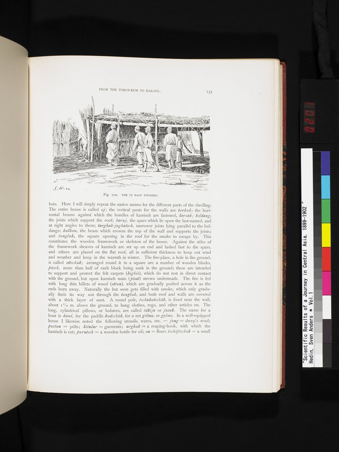 Scientific Results of a Journey in Central Asia, 1899-1902 : vol.1 / 201 ページ（カラー画像）
