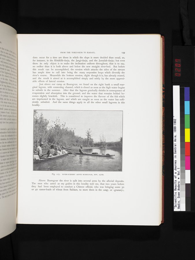 Scientific Results of a Journey in Central Asia, 1899-1902 : vol.1 / 207 ページ（カラー画像）