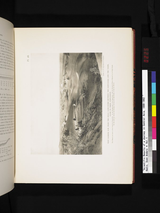 Scientific Results of a Journey in Central Asia, 1899-1902 : vol.1 / 225 ページ（カラー画像）
