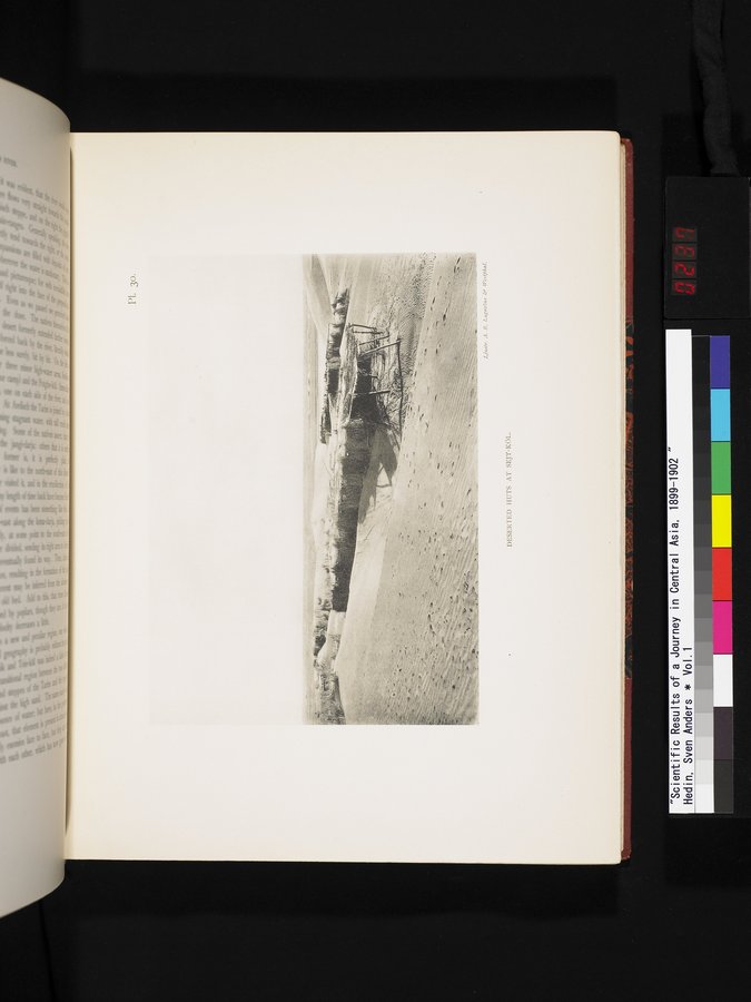 Scientific Results of a Journey in Central Asia, 1899-1902 : vol.1 / 237 ページ（カラー画像）