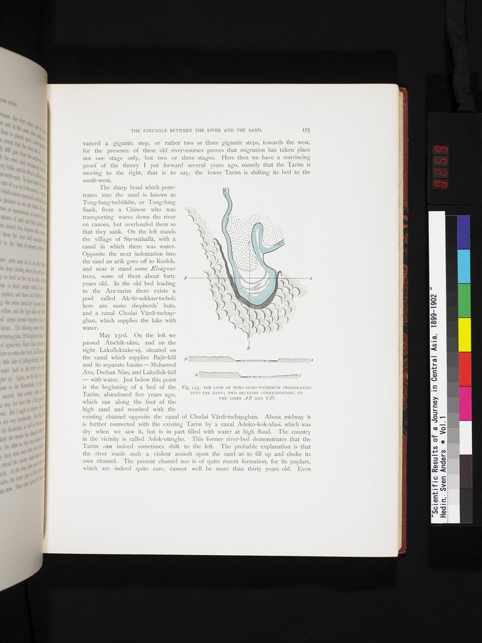 Scientific Results of a Journey in Central Asia, 1899-1902 : vol.1 / 259 ページ（カラー画像）