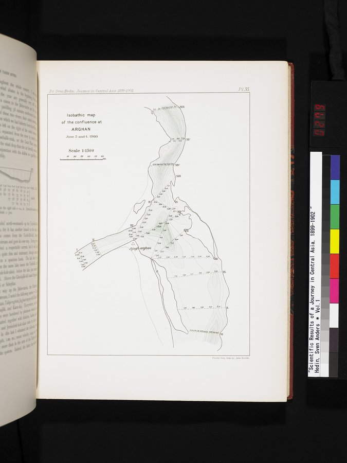Scientific Results of a Journey in Central Asia, 1899-1902 : vol.1 / 279 ページ（カラー画像）
