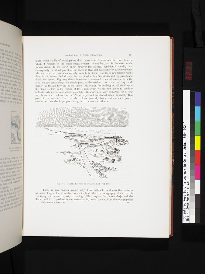Scientific Results of a Journey in Central Asia, 1899-1902 : vol.1 / 293 ページ（カラー画像）