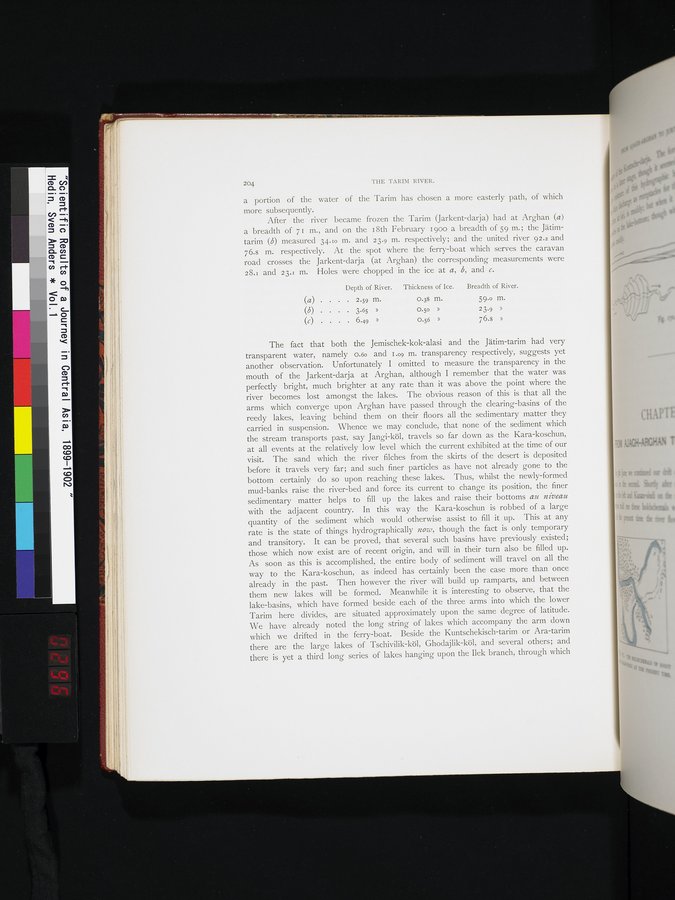Scientific Results of a Journey in Central Asia, 1899-1902 : vol.1 / Page 296 (Color Image)