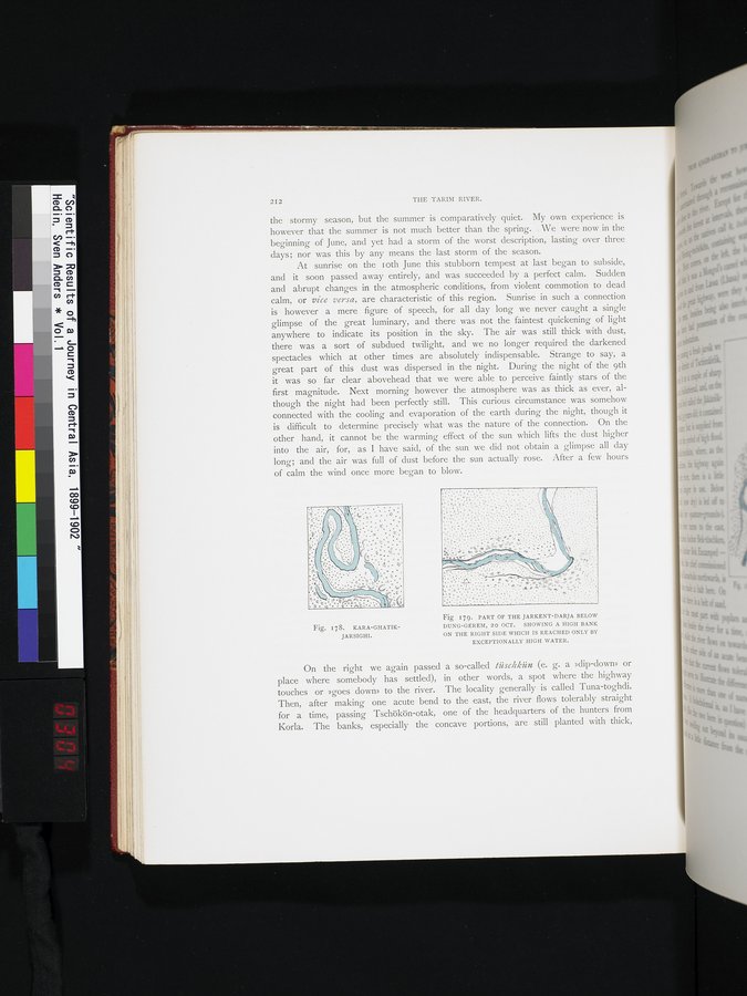 Scientific Results of a Journey in Central Asia, 1899-1902 : vol.1 / 304 ページ（カラー画像）