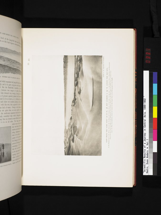 Scientific Results of a Journey in Central Asia, 1899-1902 : vol.1 / 331 ページ（カラー画像）