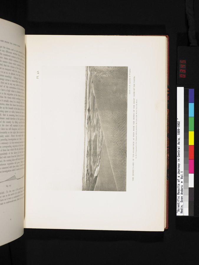 Scientific Results of a Journey in Central Asia, 1899-1902 : vol.1 / 345 ページ（カラー画像）