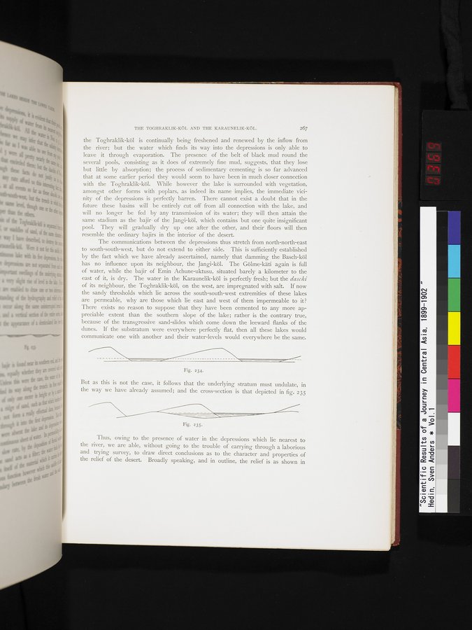 Scientific Results of a Journey in Central Asia, 1899-1902 : vol.1 / 369 ページ（カラー画像）