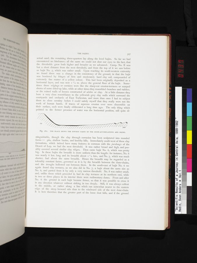 Scientific Results of a Journey in Central Asia, 1899-1902 : vol.1 / 437 ページ（カラー画像）