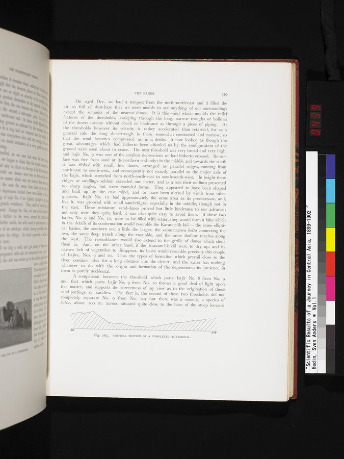Scientific Results of a Journey in Central Asia, 1899-1902 : vol.1 / 439 ページ（カラー画像）