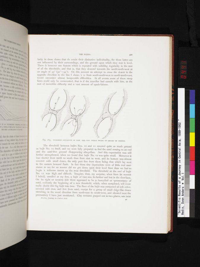 Scientific Results of a Journey in Central Asia, 1899-1902 : vol.1 / 441 ページ（カラー画像）