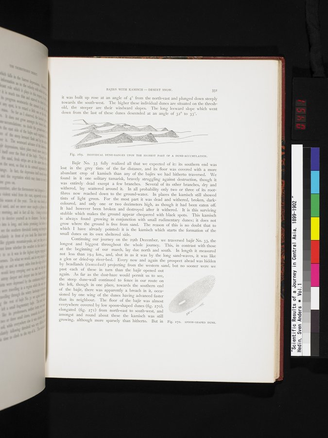 Scientific Results of a Journey in Central Asia, 1899-1902 : vol.1 / 451 ページ（カラー画像）