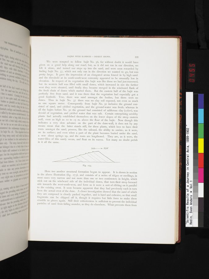 Scientific Results of a Journey in Central Asia, 1899-1902 : vol.1 / Page 455 (Color Image)