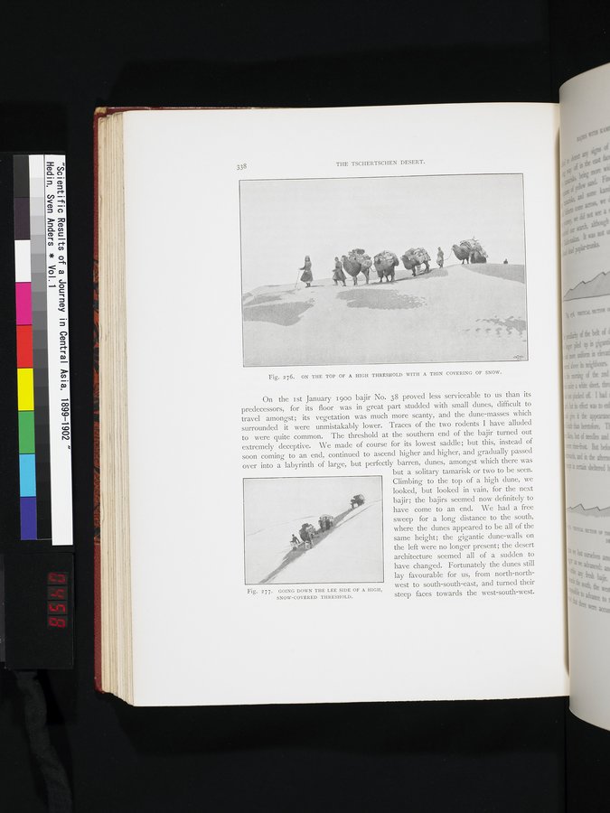 Scientific Results of a Journey in Central Asia, 1899-1902 : vol.1 / 458 ページ（カラー画像）
