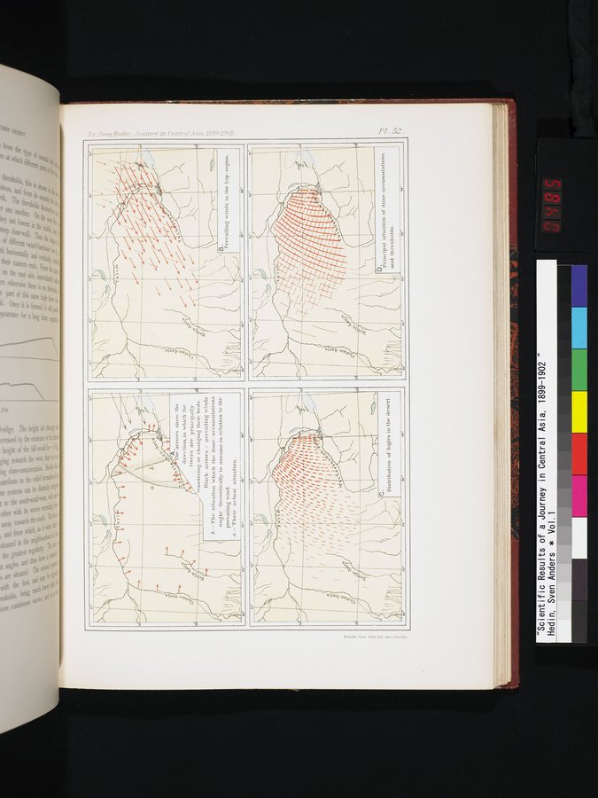 Scientific Results of a Journey in Central Asia, 1899-1902 : vol.1 / 485 ページ（カラー画像）